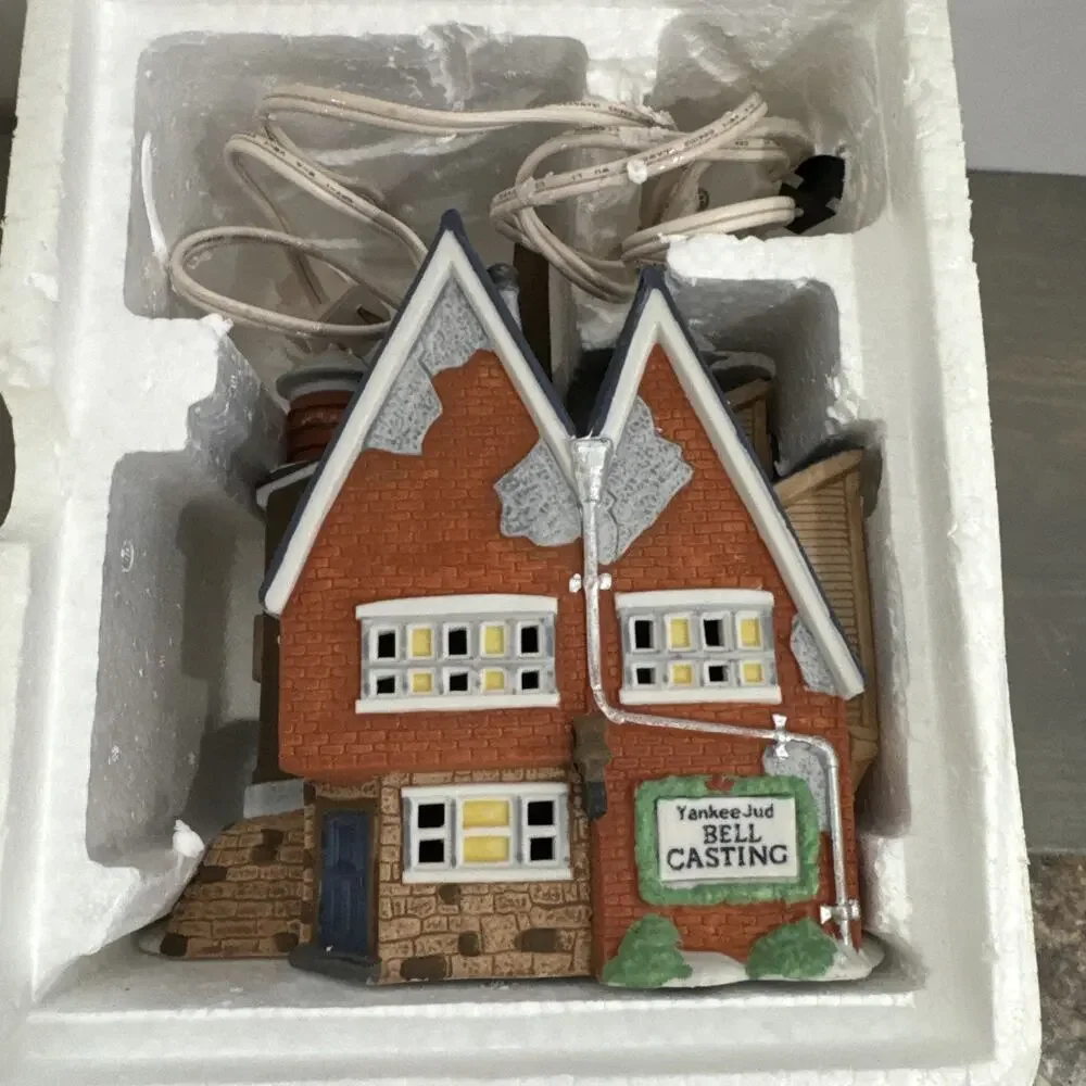 Dept 56 Heritage Village Collection New England Village Yankee Jud Bell Casting